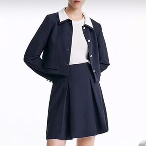 Goelia Dark Navy 2-Piece suit set